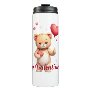 Bouteilles Isothermes Nounours Teddy Bear avec Cœur – Joyeuse Saint-Vale