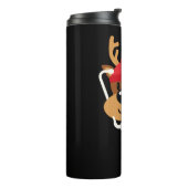 Bouteilles Isothermes Nourriture Reindeer mignonne Noël (Tourné sur la gauche)