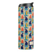 Bouteilles Isothermes Nous Avons Tous Été Victimes Du Motif D'Oiseaux Tr (Tourné sur la gauche)