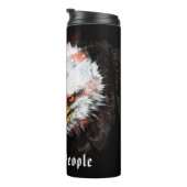 Bouteilles Isothermes *~* Nous le peuple - EAGLE Drapeau Patriotique AP1 (Tourné sur la droite)