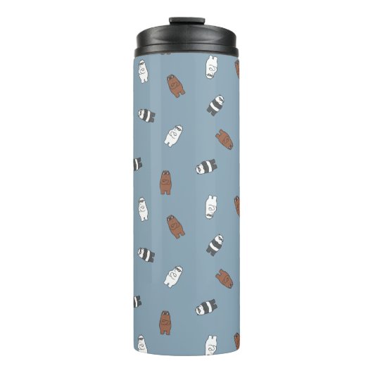 Bouteilles Isothermes Nous Ours nu - Ours en verre soleil Motif (Devant)