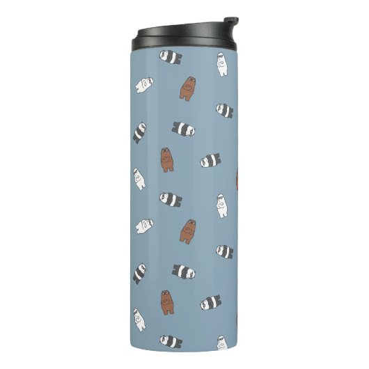 Bouteilles Isothermes Nous Ours nu - Ours en verre soleil Motif (Tourné sur la gauche)