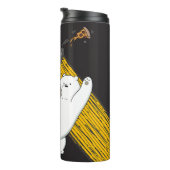 Bouteilles Isothermes Nous Ours Nus - Dernière tranche de pizza (Tourné sur la droite)