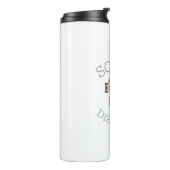 Bouteilles Isothermes Nous survivrons à la COVID-19 - Un message de forc (Tourné sur la gauche)