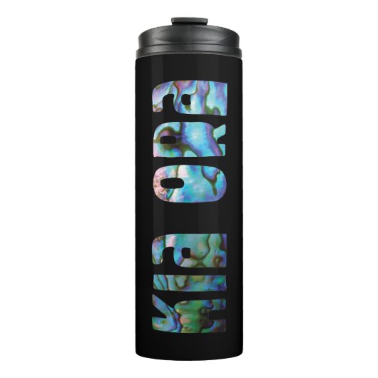 BOUTEILLES ISOTHERMES NOUVELLE-ZÉLANDE KIA ORA PAUA (Devant)