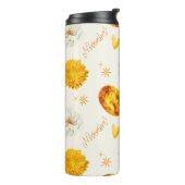 Bouteilles Isothermes November Birthstone & Flower | Watercolor (Tourné sur la gauche)