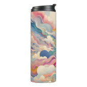 Bouteilles Isothermes Nuages Et Vagues (Tourné sur la gauche)