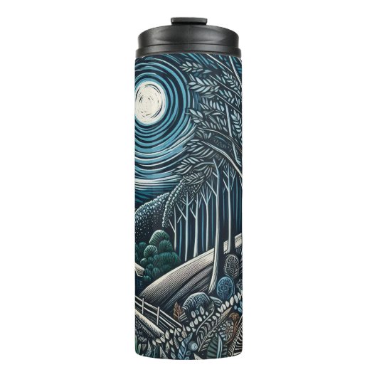 Bouteilles Isothermes Nuit dans les bois (Devant)