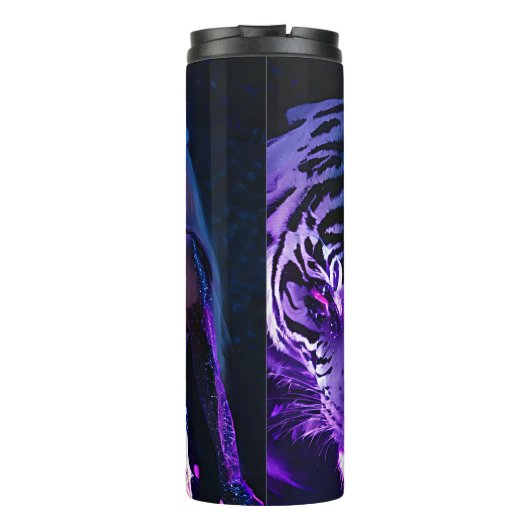 Bouteilles Isothermes Nuit du tigre (Dos)