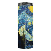 Bouteilles Isothermes Nuit étoilée de chat noir (Dos)