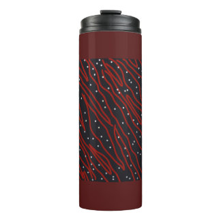 Bouteilles Isothermes Nuit étoilée, nuit du tigre rouge