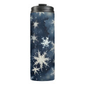 Bouteilles Isothermes Nuit hivernale neige (Devant)