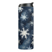 Bouteilles Isothermes Nuit hivernale neige (Tourné sur la gauche)
