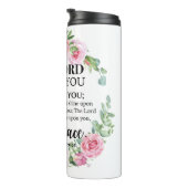 Bouteilles Isothermes Numéros 6:24-26 Le Seigneur vous bénisse Rose de l (Tourné sur la droite)