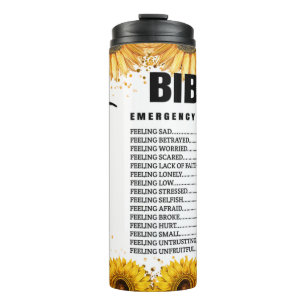 Bouteilles Isothermes Numéros d'urgence biblique