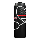 Bouteilles Isothermes Nurse EMT Stethoscope Thin Red (Devant)