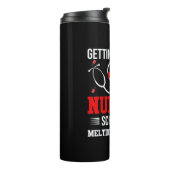Bouteilles Isothermes Nurse Gift | Getting Through Nursing School One (Tourné sur la gauche)