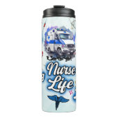 Bouteilles Isothermes Nurse Life Inspirational Medical Collage (Devant)