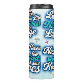 Bouteilles Isothermes Nurse Life Inspirational Medical Collage (Dos)