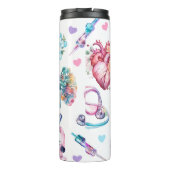 Bouteilles Isothermes Nurse Life Medical Organ Collage (Dos)