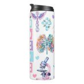 Bouteilles Isothermes Nurse Life Medical Organ Collage (Tourné sur la droite)