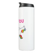 Bouteilles Isothermes Nurse Précepteur Funny Unicorne (Tourné sur la droite)