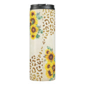 Bouteilles Isothermes Nurse Sunflower Leopard Print Heart (Dos)