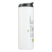Bouteilles Isothermes Nursery Rhymes Image Twinkle Twinkle Little Design (Tourné sur la gauche)