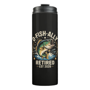 Bouteilles Isothermes O-Fish-Ally Retraité Pêcheur 2026 Pêche