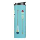 Bouteilles Isothermes Oars de style vintage (Tourné sur la gauche)
