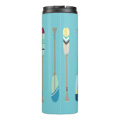 Bouteilles Isothermes Oars de style vintage (Dos)