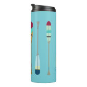 Bouteilles Isothermes Oars de style vintage (Tourné sur la droite)