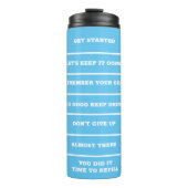 Bouteilles Isothermes Objectifs en matière d'eau (Devant)