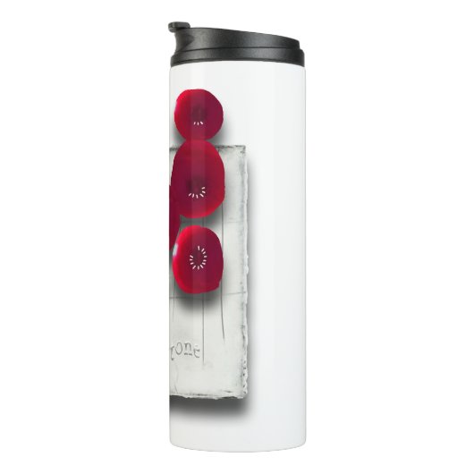 Bouteilles Isothermes objet_4_variations sur le rubis (Tourné sur la droite)