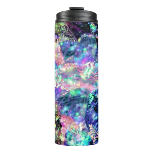 Bouteilles Isothermes obscurité et lumière, cristal opal foncé : (Devant)