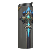 Bouteilles Isothermes Obsidienne énergie lumineuse épique épique épique (Tourné sur la gauche)