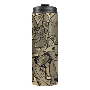 Bouteilles Isothermes Obtention du ton de Sepia Foxy