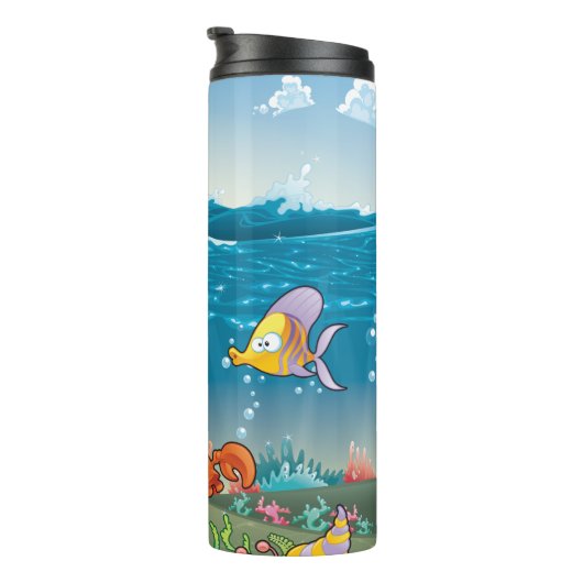 Bouteilles Isothermes Océan marin (Tourné sur la droite)