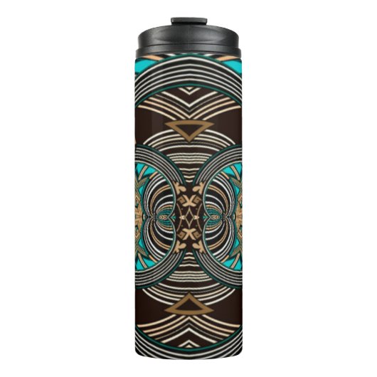 Bouteilles Isothermes Ocean Tides Abstrait Tribal (Devant)