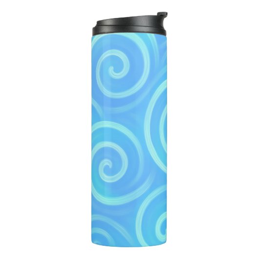 Bouteilles Isothermes Ocean Waves of Pastel Dreams – Pastel Swirl Therma (Tourné sur la gauche)