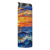 Bouteilles Isothermes Oceanic Coastal Ocean Waves Sunset   (Tourné sur la droite)