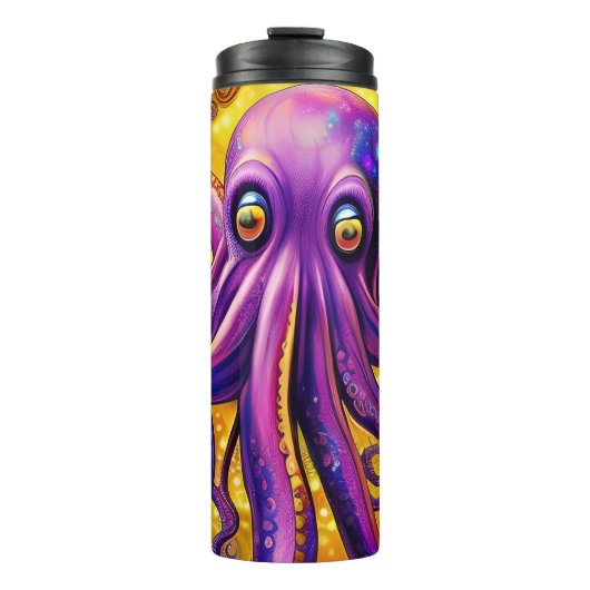 Bouteilles Isothermes Octopus Calmar de mer Animaux Tentacles aquatiques (Devant)