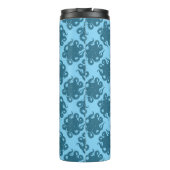 Bouteilles Isothermes Octopus sur Motif bleu (Dos)