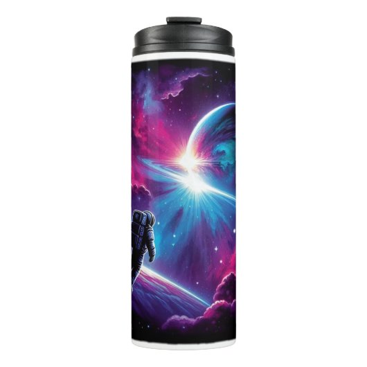 Bouteilles Isothermes "Odyssée céleste - Dériver à travers les cosmos" (Devant)