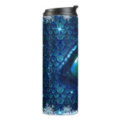 Bouteilles Isothermes Oeil bleu du dragon congelé (Tourné sur la gauche)