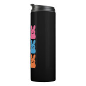 Bouteilles Isothermes Oeufs de lapin de Pâques Plaid Leopard (Tourné sur la droite)