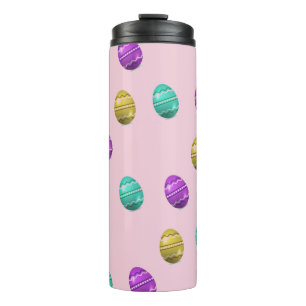 Bouteilles Isothermes OEufs de Pâques décoratifs roses
