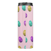 Bouteilles Isothermes OEufs de Pâques décoratifs roses (Dos)