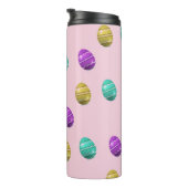 Bouteilles Isothermes OEufs de Pâques décoratifs roses (Tourné sur la droite)