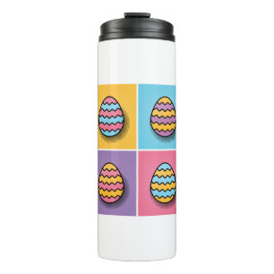 Bouteilles Isothermes Oeufs de Pâques Pop Art esthétique
